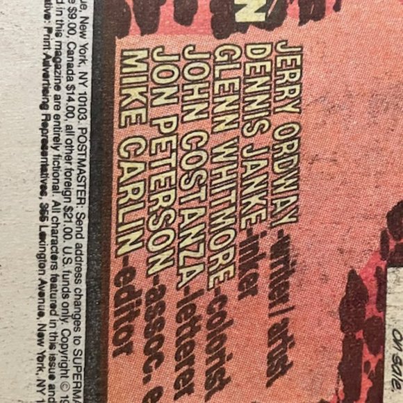 3 Vintage Superman Comics & 1 Grafic Novel - Picture 4 of 16